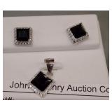 925 SET CHARM, EARRINGS