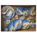 SAUCERS LIGHT HOUSE THEMED