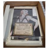 ASSORTED CELEBRITY PHOTOS SOME WITH COAS AND SIGNA