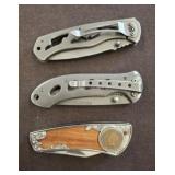 S & W, SHEFFIELD, INIDAN HEAD CENT -  FOLDING KNIV