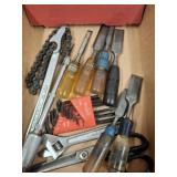 CHISELS, WRENCH, MISC