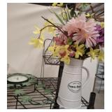 WIRE DECOR, PITCHER VASE