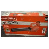 CRAFTSMAN V 20 BLOWER WITH BATTERY AND CHARGER