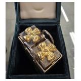 GODINGER SALT AND PEPPER SHAKERS