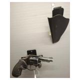 SMITH AND WESSON .38 5 SHOT REVLOVER WITH HOLSTER