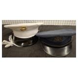 AIR FORCE OFFICERS CAP, MARINE CORPS DRESS CAP