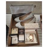 SHOES AND COSTUME JEWELRY