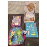 BABBY DOLL, KIDS TOYS AND BOOKS