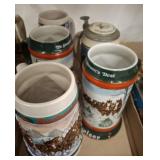 ANHEUSER BUSCH STEINS