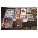 VARIETY METAL SIGNS