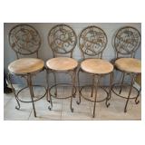 METAL FAME, GRAPE THEME BAR STOOLS