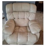 CATNAPPER LEATHER ROCKER RECLINER