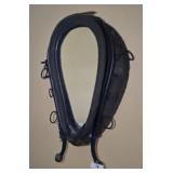HORSE COLLAR AND HAMES WITH MIRROR