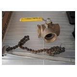 CHAIN PIPE WRENCH, GATE VALVE