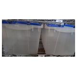 FLIP TOP STORAGE TOTES