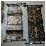 LEATHER TYPE WALL DECOR 54IN **