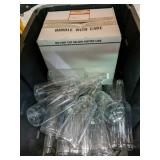 PLASTIC BOTTLES IN 27 GALLON TOTE **