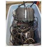 NETGEAR ROUTER, SURGE PROTECTORS, MISC ELECTRICAL*