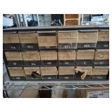 FASTENER BIN AND CONTENTS