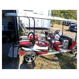 EZ GO 3 SEATER GOLF CART WITH CHARGER