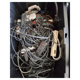 ASSORTED HDMI PORTS, SURGE PROTECTORS, MISC