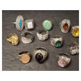 COSTUME FASHION RINGS