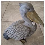 COMPOSITE PELICAN STATUE 12 INCH