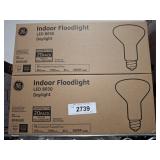 2 CASES INDOOR LED FLOOD LIGHTS