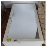 MIRRORED WALL MEDICINE CABINET