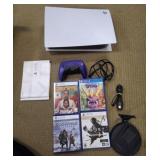 SONY PS5 CONSOLE AND GAMES