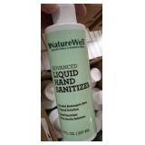 NATUREWELL LIQUID HAND SANITIZERS 3 CASES OF 12