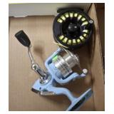 FLUEGER SPINNING REEL AND FLY REEL