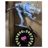 FLUEGER SPINNING REEL AND FLY REEL