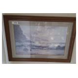 OCEAN SCENE PRINT 33X23
