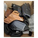 HOLSTERS AND GOGGLES