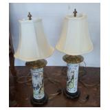 VINTAGE INDEPENDENCE THEMED LAMPS 24IN