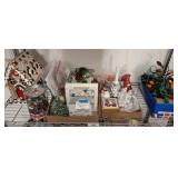 ASSROTED CHRISTMAS DCOR, LIGHTS, MISC