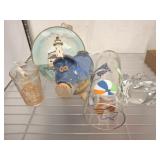 FROG, PIG, LIGHT HOUSE