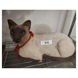 VINTAGE CAT 16IN FIGURINE