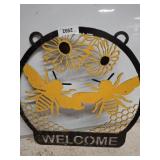 WELCOME BE METAL SIGN 20 IN