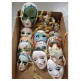 DECORATIVE HARLEQUIN MASKS