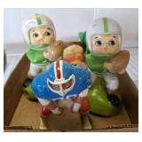 VINTAGE PLASTIC COIN BANKS