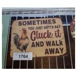 CLUCK SIGN