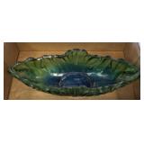 ART GLASS DECORATIVE BOWL CENTER PIECE