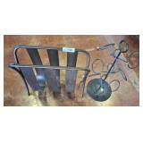 WINE BOTTLE HOLDER, MAGAZINE RACK