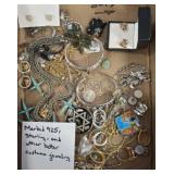 COSTUME JEWELRY AND SOME 925