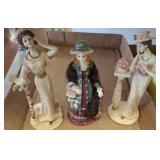 VICTORIAN LADY STATUES