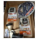 TAPE MEASURES, SAW BLADE,M ISC