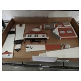 A DAVIS SIGNED WOODEN LIGHT HOUSE DCOR