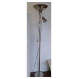 TORCH AND SPOT LIGHT STYLE FLOOR LAMP